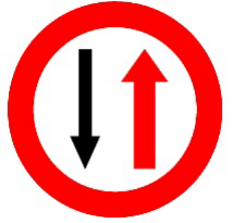 Знак 307