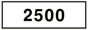 Знак 630